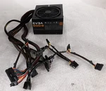 Evga 80PLUS 500W 100-B1-0500 Bronze Desktop Power Supply W/ Cord Used. Price: $53.99.