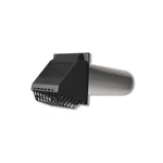 Deflect-o 11 X Black/silver Aluminum/plastic Dryer Vent Kit RVHABLK4 New. Price: $16.95.