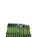 Green Linkup 30CM Psu Pc Power Extension Cable Metallic Sleeved Silicone Coated Open. Price: $23.86.