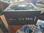 Corsair CX750 Power Supply 750W Black (no Original Box) Used. Price: $28.00.
