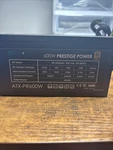 Apevia ATX-PR600W Psu 80 Plus Gold Used. Price: $20.00.
