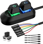 Pc Power Button, Desktop Switch Splitter Off Reset Hdd Led External New. Price: $19.64.