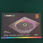 Game Max RGB-750 Atx 750W 80 Plus Gold Lighting Power Supply Unit Open. Price: $45.85.