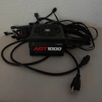 Aresgame Power 1000W Supply, Fully Modular, 80+ Gold Psu Used. Price: $89.00.
