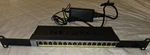 Netgear 16-PORT Poe/poe+gigabit Unmanaged Switch Model GS116PP Rack Ears/adapter Used. Price: $120.00.