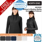 North End Women Rhythm Waffle Pullover Long Sleeve Shirt Up To 3XL NE200W New. Price: $44.49.