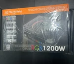 Thermaltake Toughpower Grand Rgb 1200W Module - Black New. Price: $129.99.