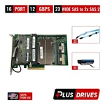 12 Gb/s Sas Raid Controller PCIE3 X8 W/ Cache 4GB Module Cables & Bbu Used. Price: $16.99.