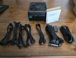 Deepcool PX850G Bl 850W 80 Plus Gold Fully Modular Power Supply Open. Price: $180.00.