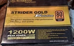 Silver Stone SST-ST1200-G 1200W Strider Gold 80 Plus Power Supply Open. Price: $189.44.
