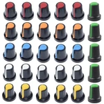 Thtrht 30 Pack Potentiometer Knob 6MM Switch Cap Kit WH148 Shaft Polychrome New. Price: $13.99.