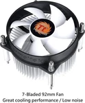 Thermaltake Gravity I2 92MM Cpu Cooler Intel Lga 1200 1151 1150 1155 CLP0556-D Open. Price: $9.99.