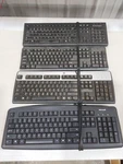 Misc Keyboards,(lot Of 4) Hewlett Packard, Dell, Unbranded All Are Usb Used. Price: $49.99.