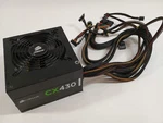 Corsair CX430 75-001666 80 Plus Bronze 430W Non Modular Power Supply Used. Price: $34.99.
