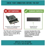 High Stability Tfx 500W Power Supply - Overload Protection New. Price: $87.99.