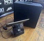 Square Register Pos System Black (A-SKU-0665) Model: SPS4-01 With Box Used. Price: $499.00.