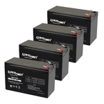 Expert 12V 9AH Sla Replacement Battery For Cyberpower Lcd 1500VA - 4PACK New. Price: $83.99.