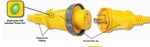 Hubbell HBL61CM03LED 30 Amp 25 Foot Cordset With L.e.d. Model: New. Price: $224.00.