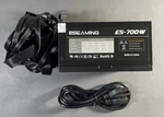 Esgaming 700W Power Supply ES-700 Non-modular Open. Price: $24.95.