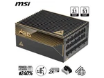 Msi Meg AI1600T PCIE5, 80+ Titanium Full Modular Gaming Psu, Dual 12V-2X6 New. Price: $813.01.