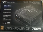 Thermaltake Toughpower GF1 750W, 80+ Gold Fully Modular Supply-brand New. Price: $80.06.