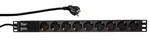 Logilink 19 X Cee 7/3 Socket Without Switch, Black PDU9C03, Neu. Price: $73.10.