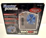 Master Power 520W Atx Supply/smart Cable Modular Psu/blue Led Fan Open. Price: $46.49.