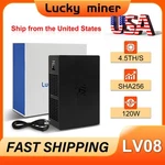 Lucky Miner LV08 4.5TH/S SHA-256 Bitcoin Btc Wifi Solo Mining Lotto Device New. Price: $179.55.
