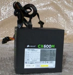 Corsair CX600M 75-002018 600W Power Supply 100-240V Used. Price: $34.99.