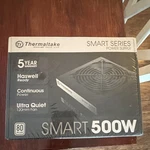 Thermaltake Smart Series 500W 80 Plus Continuous Power Atx Psu - New Box. Price: $45.00.