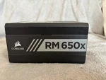 Corsair RM650X RPS0108 650W Fully Modular Atx Psu Power Supply No Cables Used. Price: $30.00.