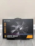 Evga Gq 650W Modular Atx Power Supply 80 Plus Gold 24 Pin Pcie Sata Used. Price: $60.00.