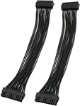 Atx Extension Cable 2PCS 12.6 Inches / 32 Cm Motherboard 24 Pin Male To 2... New. Price: $17.21.