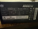Cooler Master Silent Pro 1000W Psu 80 Plus Bronze Semimodular Power Supply Used. Price: $100.00.