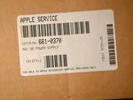 New Box Macintosh & SE/30 Power Supply Apple Service P/n 661-0370. Price: $125.00.