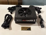 Corsair AX1200I Digital Atx Power Supply W/ Cables 1200W Modular 80 Plus Used. Price: $129.00.