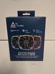 Montech AX120 Rifle Dynamic Bearing 120MM Case Fan - 3 Pack Black Rgb New. Price: $39.99.