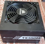 Corsair TX550M 80+ Gold-rated Tested , Semi-modular 550W Psu Used. Price: $74.99.