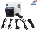 Shark Technology 1000W 80+ Modular Atx Quiet 120MM Fan Gaming Pc Power Supply Open. Price: $59.99.