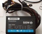 Powerspec PS500WF 80 Plus Desktop Supply Unit #1735 Open. Price: $45.00.