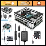 Miuzei Raspberry Pi 3B Case With Fan, Heatsinks & 5V 3A Power Supply New. Price: $25.99.