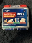 On-the-go First Aid Kit 85 Pieces Travel Home Office Auto School Supplies New. Price: $8.00.