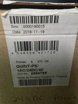 Phoenix Contact QUINT-PS/1AC/24DC/40 Switching Power Supply 2866789 New. Price: $400.00.