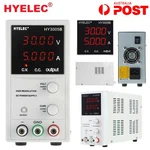 Hyelec Dc Power Supply 30V 10A Variable Adjustable Digital Display Lab Bench Brand. Price: $122.23.