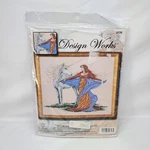 Counted Cross Stitch Kit Design Works Magical Unicorn Lovely Maiden #DW2726 New. Price: $27.95.