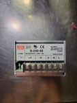 Mean Well S-240-48 48V Ac Dc Power Supply Used. Price: $45.00.