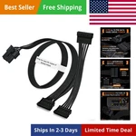 Sata Power Cable For Evga Psus, 6 Pin To 3X 15 Hard Drive Adapter Sp... New. Price: $23.90.