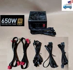 Powerspec 650W 80PLUS Gold Certified Sli-ready Modular Cable Atx Pc Supply Open. Price: $58.00.