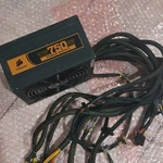 Corsair TX750W Atx Power Supply, 24 Pin, 1 Fan, Black, CMPSU-750TX-C Used. Price: $34.99.