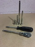 Snap-on 1/4 Inch Hand Lot#snapon#snap Tools Quarter Drive Set. 6PC Used. Price: $129.00.